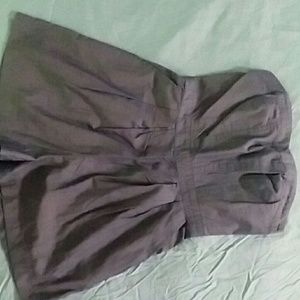 Mossimo Strapless Denim Romper